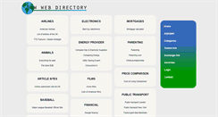 Desktop Screenshot of newwebdirectory.com